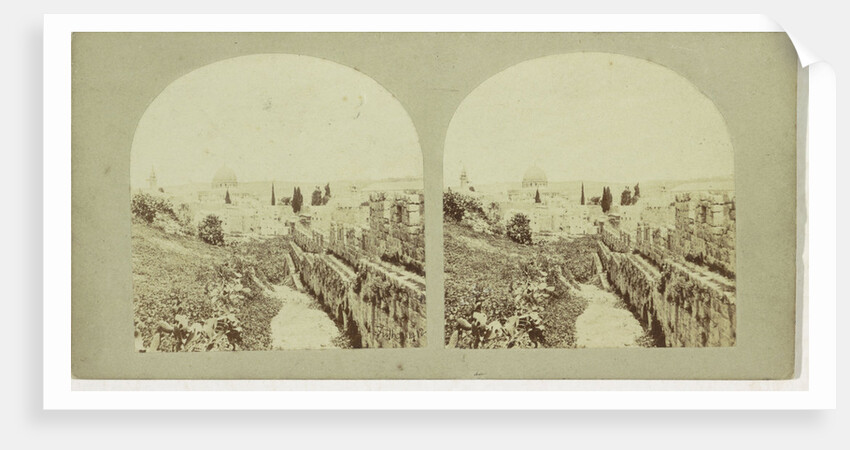 Jerusalem, Francis Frith by Negretti & Zambra