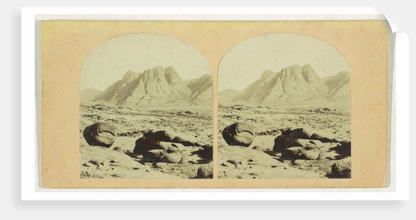 Mount Sinai, Horeb with the Convent by Anonymous