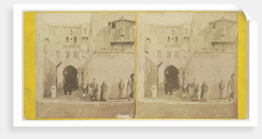 Jerusalem House Said to Be That of the Rich Man by Frank Mason Good