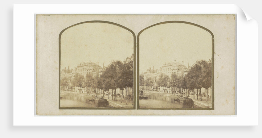 St. Severin Church in Cologne and view of Dentz Germany by Adolphe Braun