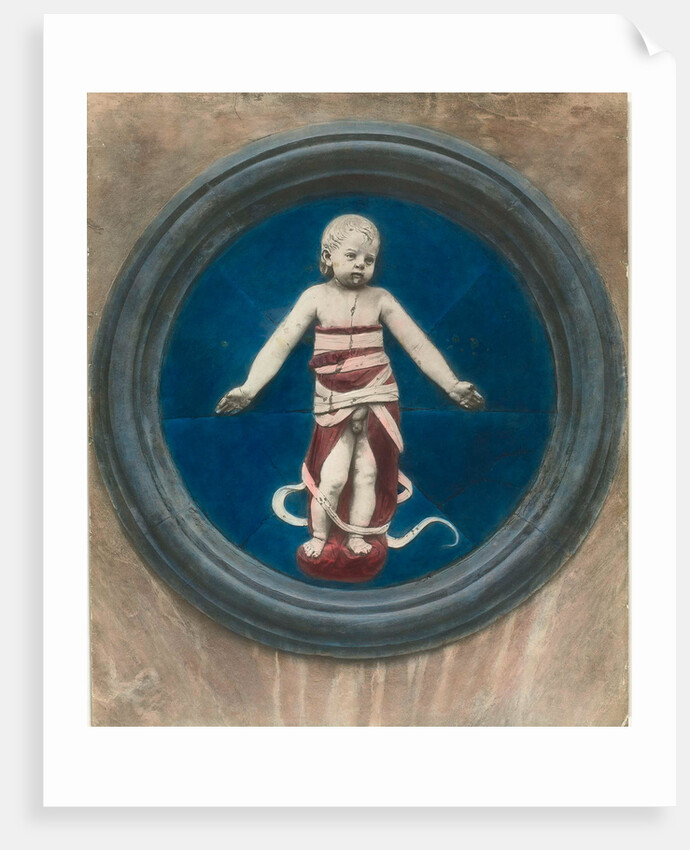 Loggia dello Spedale degl'Innocenti, Tondo di Andrea della Robbia by Anonymous
