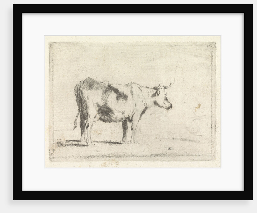 Cow, to the right by Johannes Janson