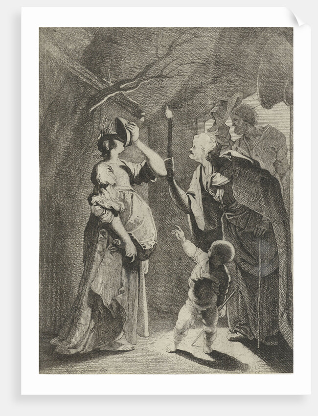 Ceres and stellio by Karel van Mander III