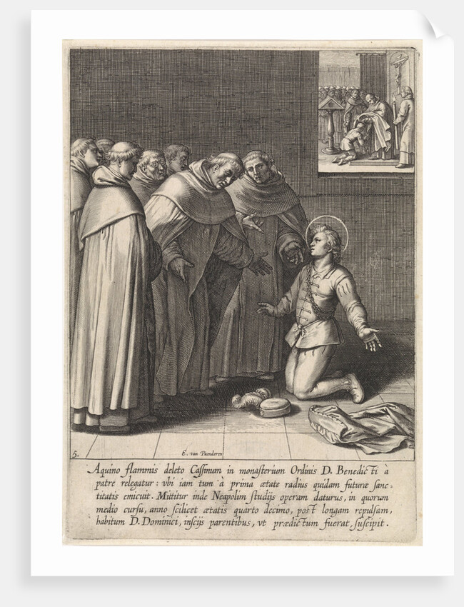 Thomas Aquinas joined the Dominican Order by Egbert van Panderen and Otto van Veen