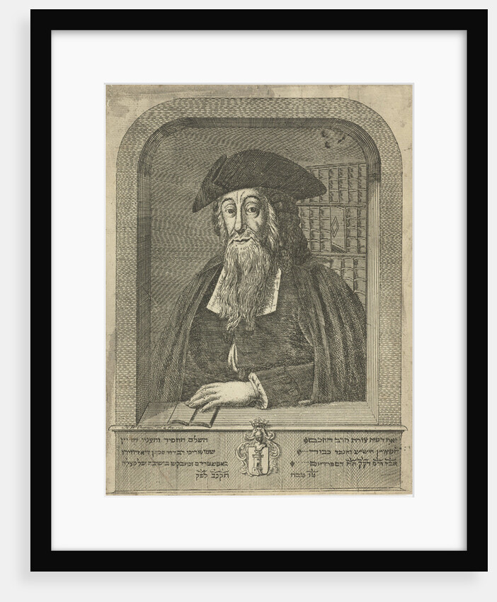 Portrait of David Cohen d'Azevedo by Hendrik Willem Caspari