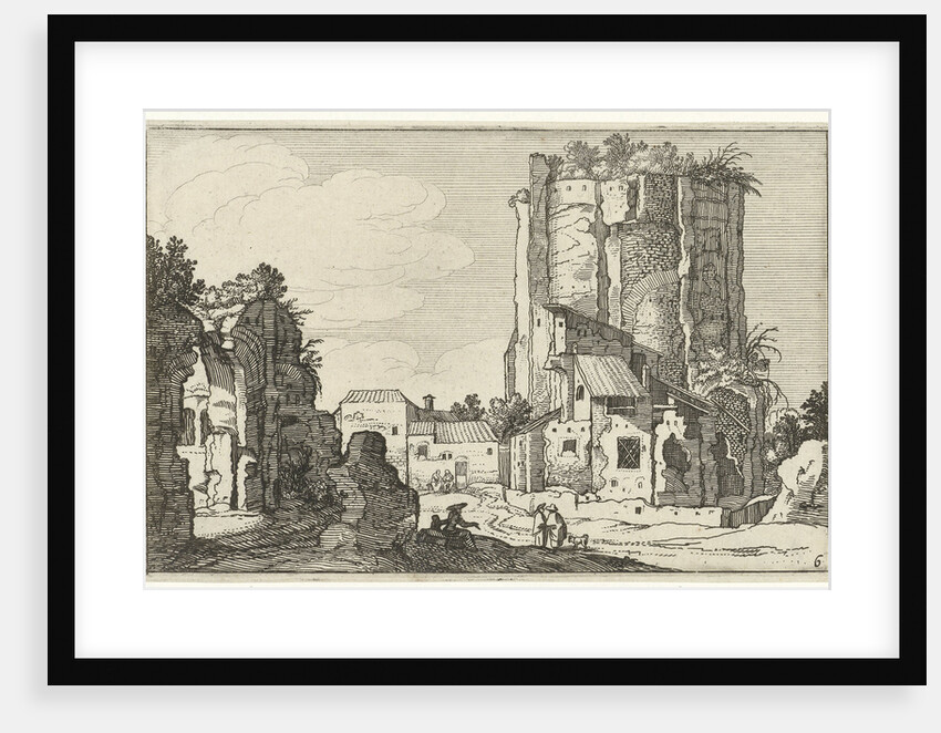 Two ruins by Anonymous
