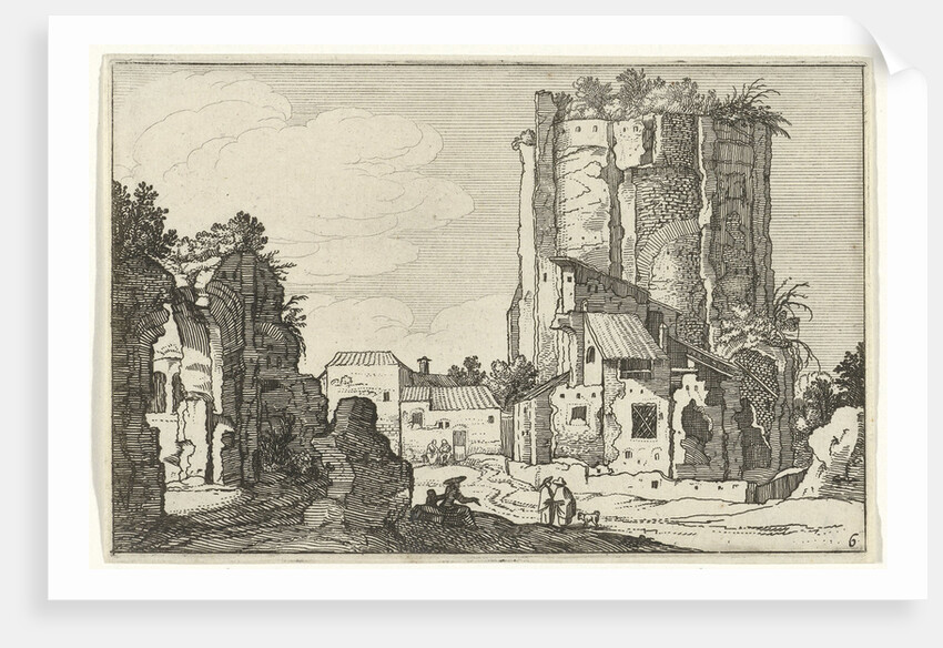 Two ruins by Anonymous