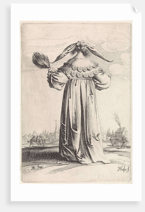Woman seen from the back by Pieter Nolpe