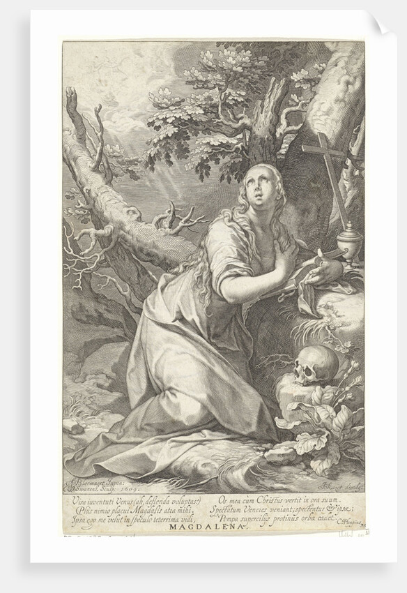 Penitent St. Mary Magdalene by Cornelis Gijsbertsz