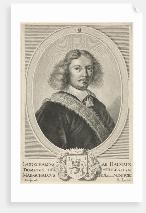 Portrait of Godschalck van Halmale by Reinier van Persijn