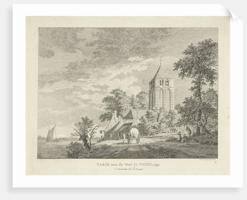 Varik, 1759, Gelderland The Netherlands by Pierre Fouquet