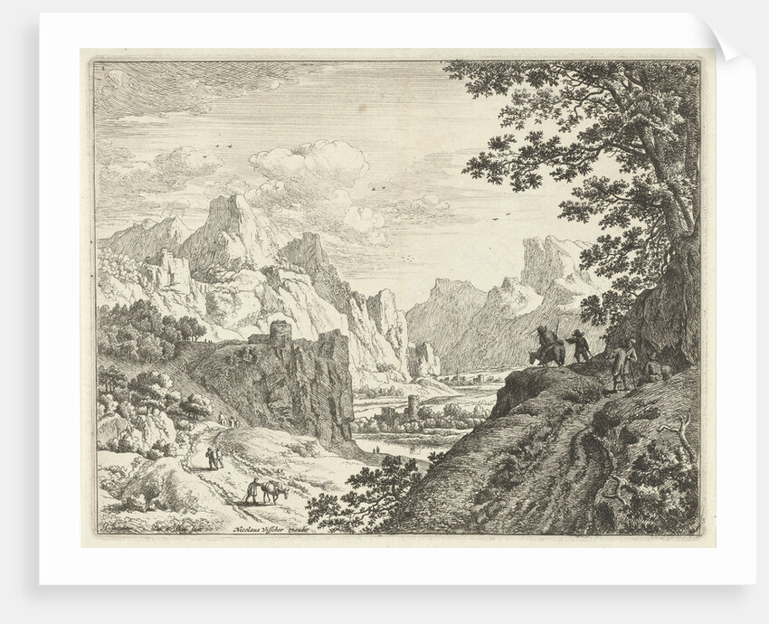 Jan van Aken by Nicolaes Visscher II