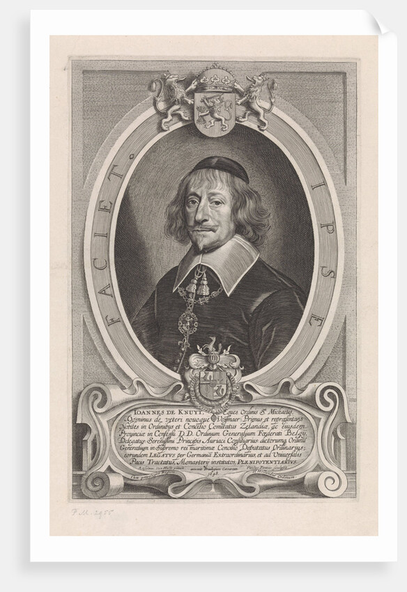 Portrait of Johan de Knuyt by Paulus Pontius