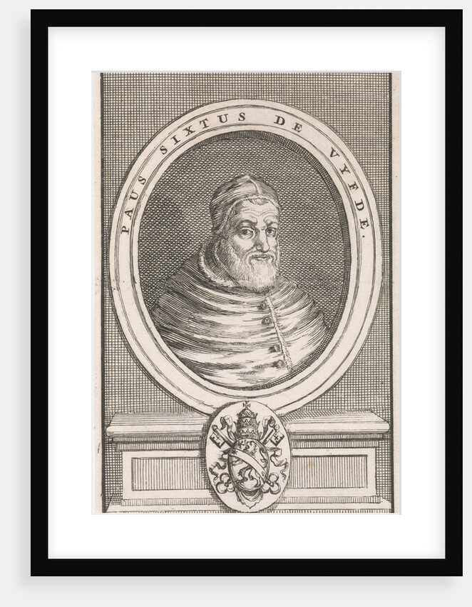 Bust of Pope Sixtus V by Jan Luyken