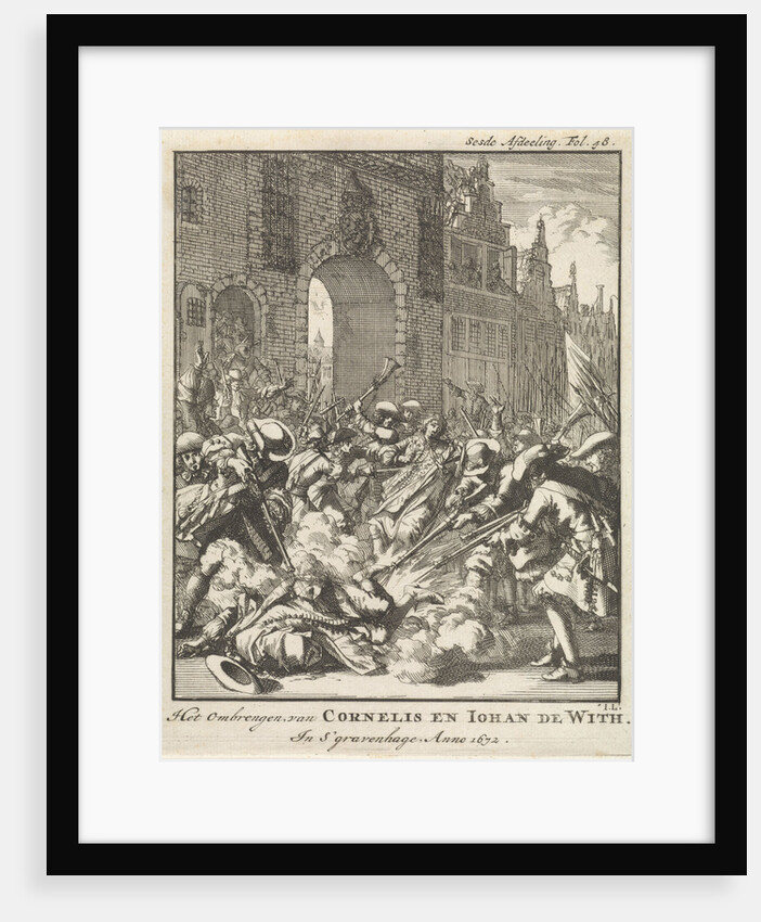 The murder of the De Witt brothers by Jan Claesz ten Hoorn