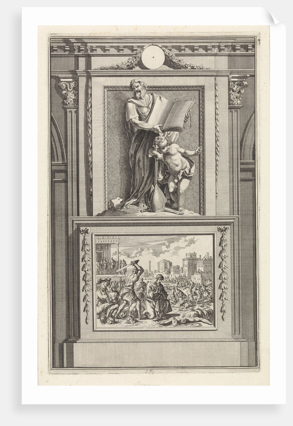 Saint Irenaeus of Lyons, Church Father by Zacharias Chatelain II