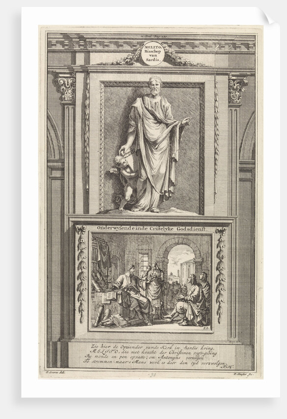 H. Melito of Sardis, Church Father by Zacharias Chatelain II