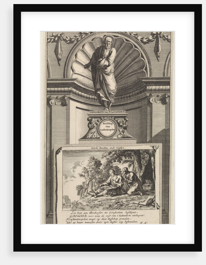 H. Gregory of Nazianzus the Younger, Church Father by Zacharias Chatelain II