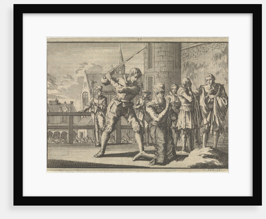 Johan van Barneveld beheaded, 1619 by Pieter van der Aa I