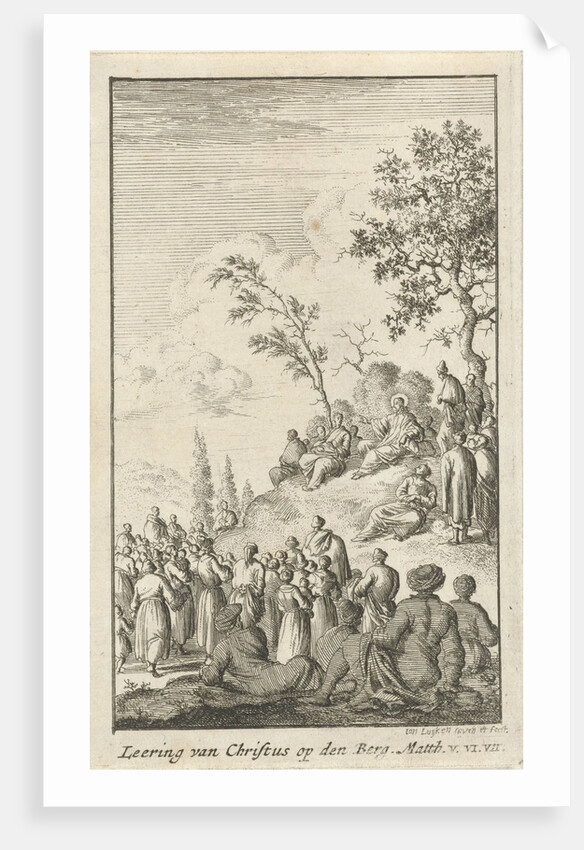 The Sermon by Jan Luyken