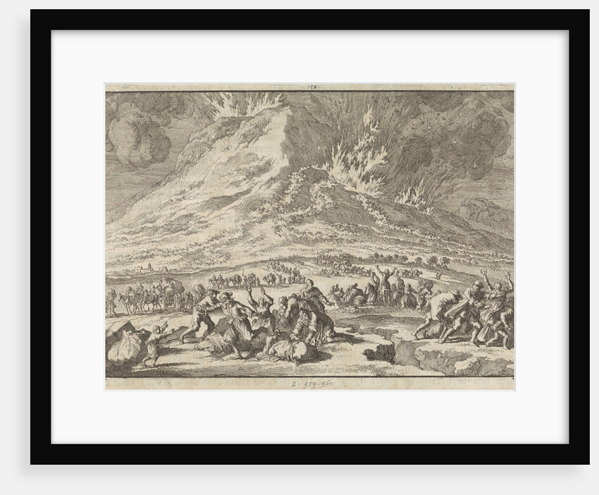 Eruption of Mount Etna, 1669 by Pieter van der Aa I