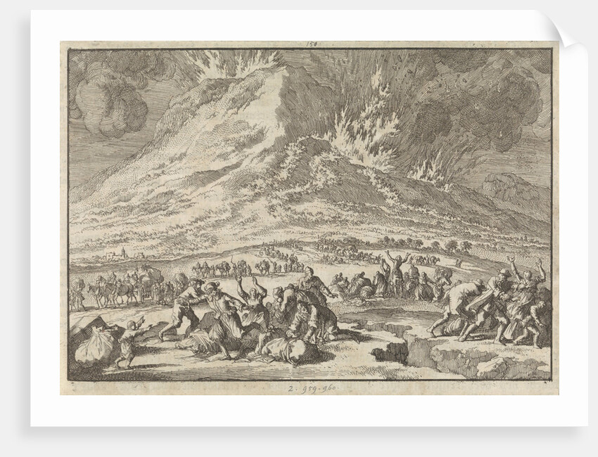 Eruption of Mount Etna, 1669 by Pieter van der Aa I