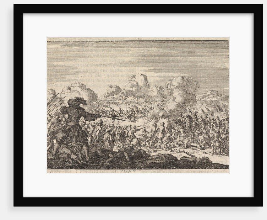 Battle of Seneffe, 1674 by Pieter van der Aa I