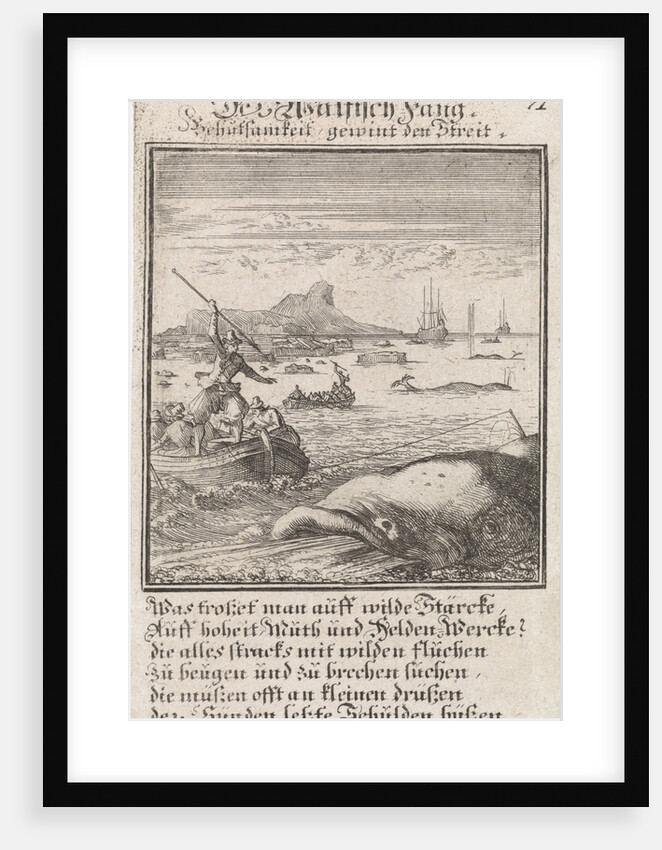 Whaling, Caspar Luyken by Anonymous