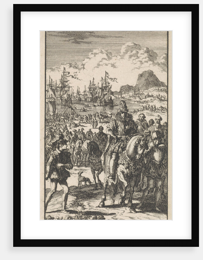 Prince Philip lands in England, 1554 by Jan Luyken