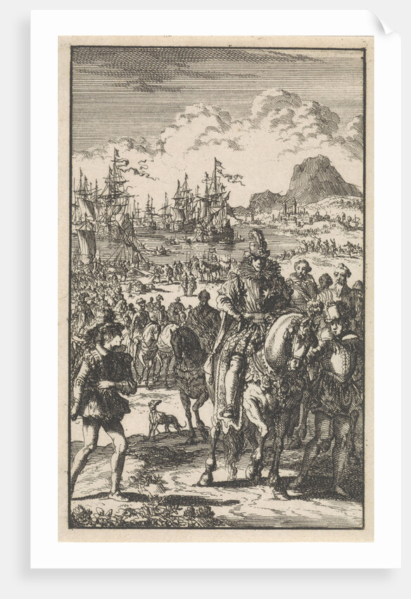 Prince Philip lands in England, 1554 by Jan Luyken