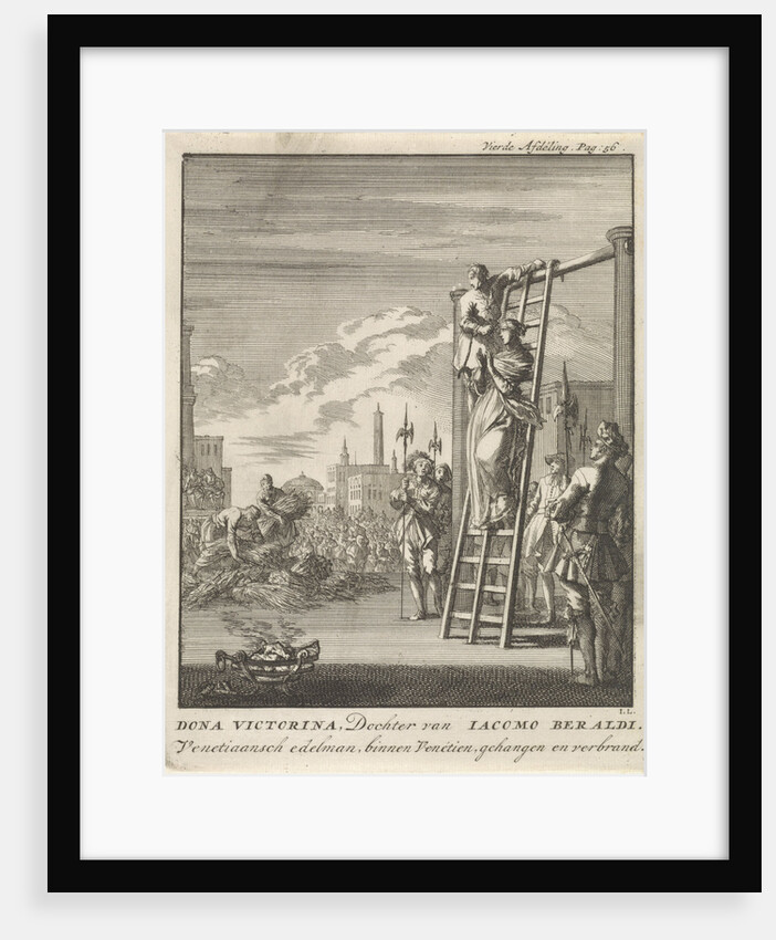 Execution of Victorina by Jan Claesz ten Hoorn
