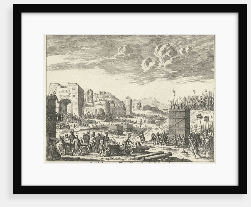 Jerusalem besieged by Titus (variant A) by Willem Goeree