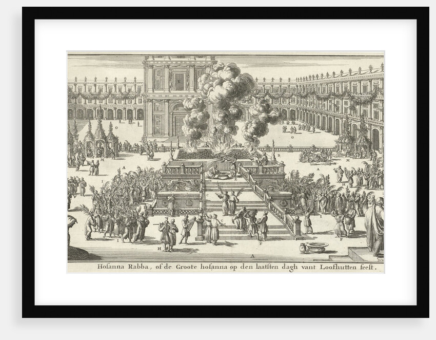 Christ on the last day of the Feast of Tabernacles by Willem Goeree