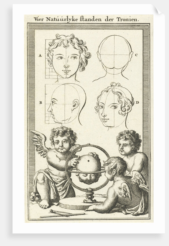 Four heads by Willem Goeree