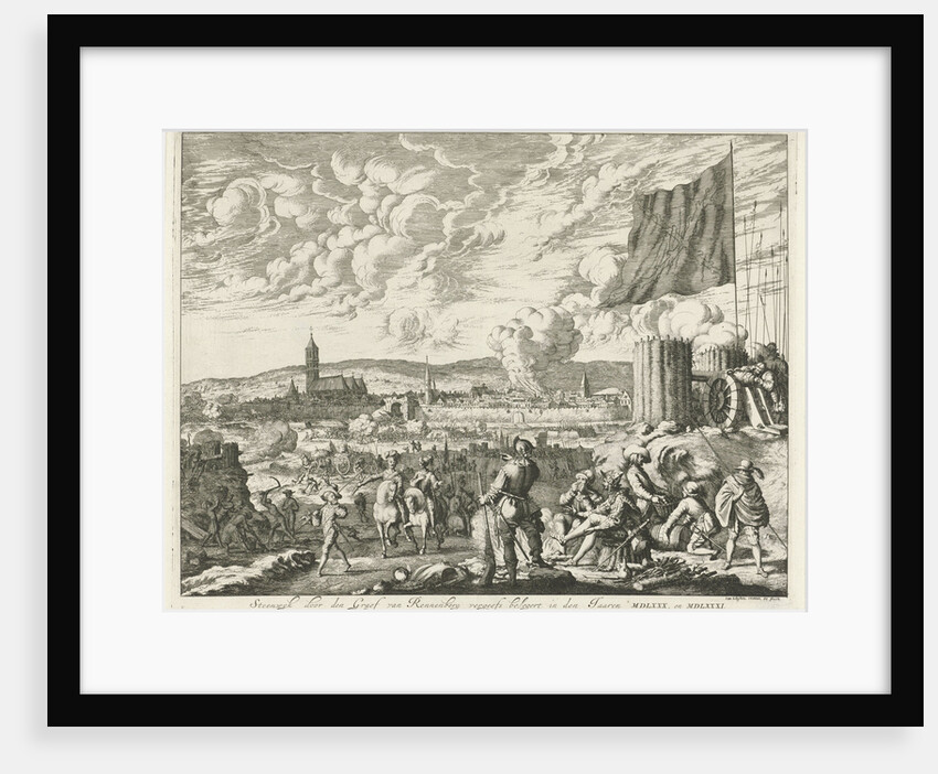 Siege of Steenwijk by Renneberg The Netherlands by Jan Luyken