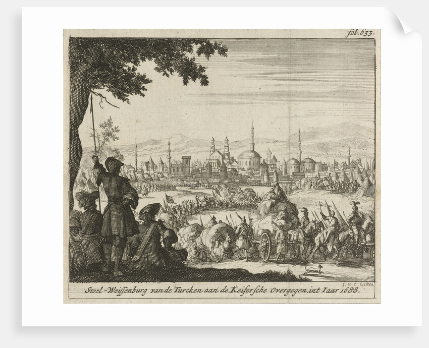 Conquest of Stuhlweissenburg by Jan Luyken