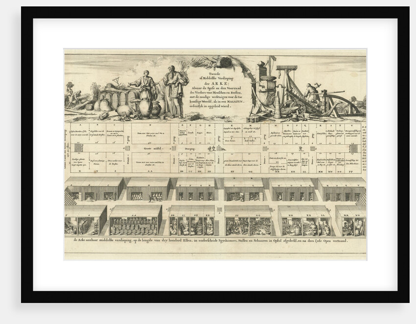 Second floor of Noah's Ark by Wilhelmus Goeree I