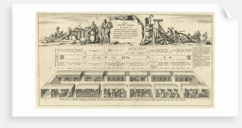 Second floor of Noah's Ark by Wilhelmus Goeree I