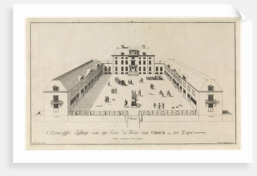 Slot Zeist The Netherlands by Hendrick Hulsbergh