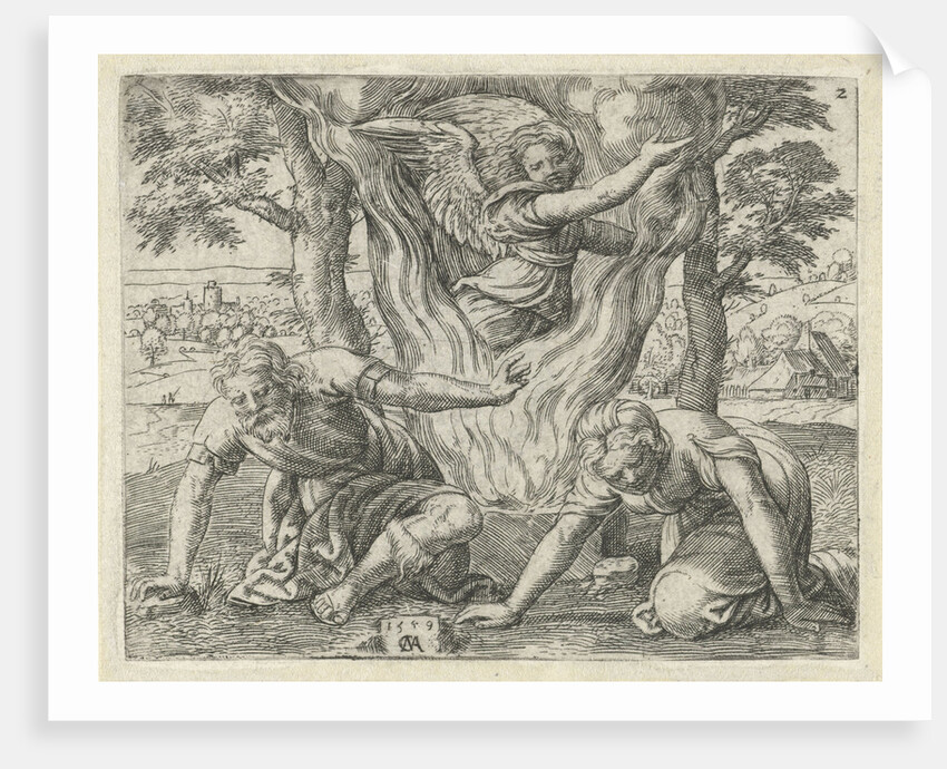 Sacrifice of Manoah by Cornelis Massijs