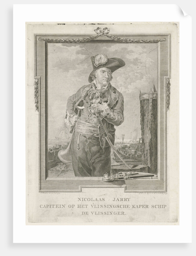 Portrait of Nicolas Jarry by Mathias de Sallieth