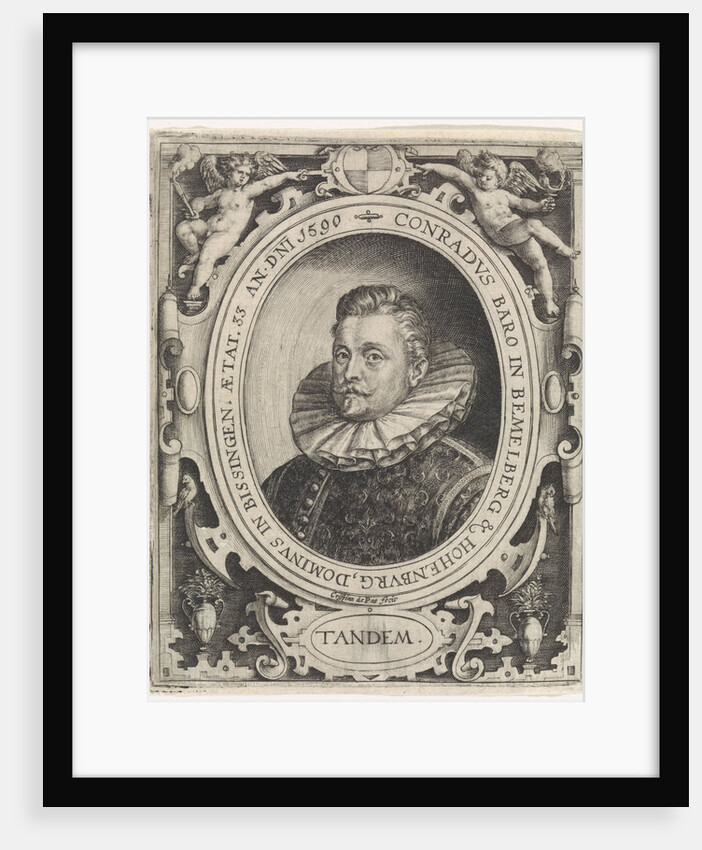 Portrait of Conrad by Crispijn van de Passe I