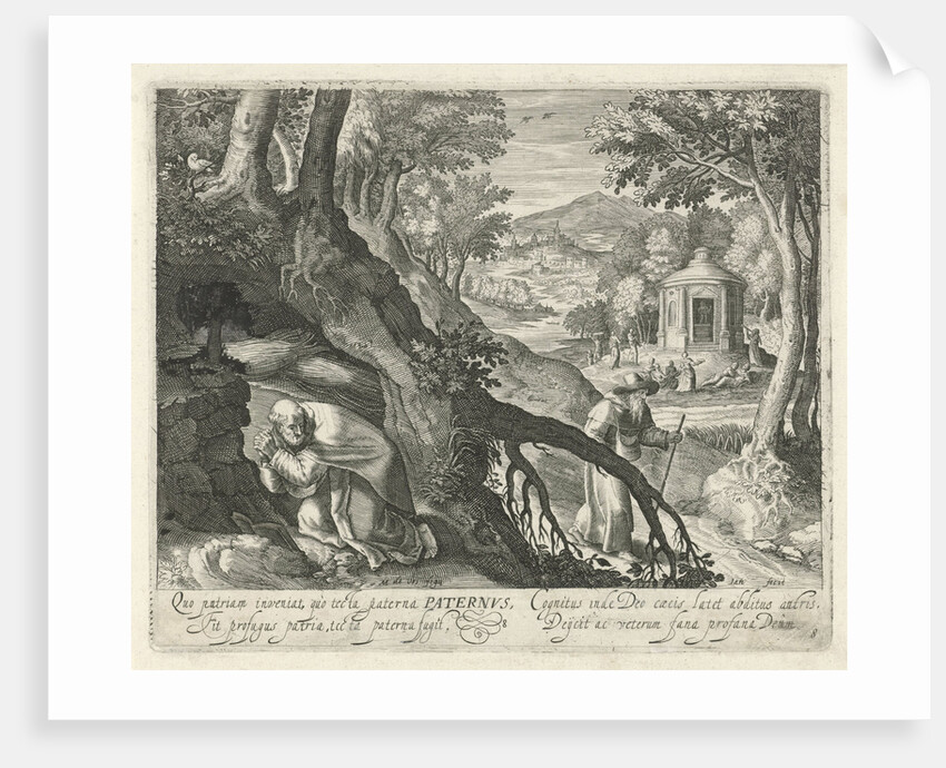 H. Paternus Sens hermit by Jan van Londerseel