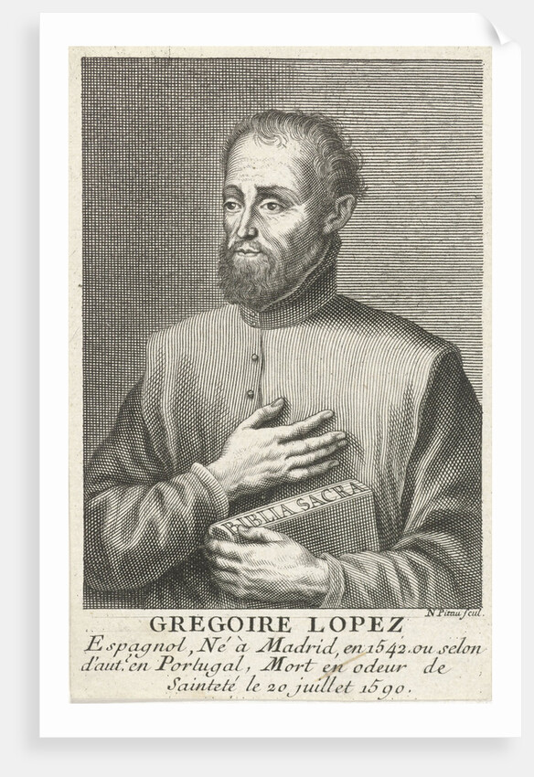Portrait of Gregoire Lopez by Nicolas Pitau I