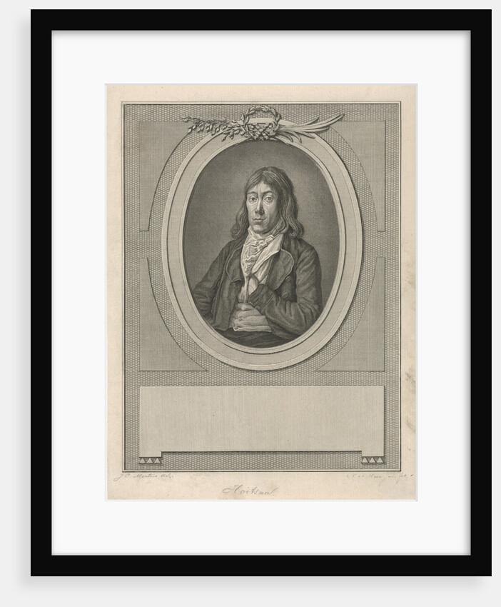 Portrait of Dirk Hoitsma by Johannes Cornelis Mertens