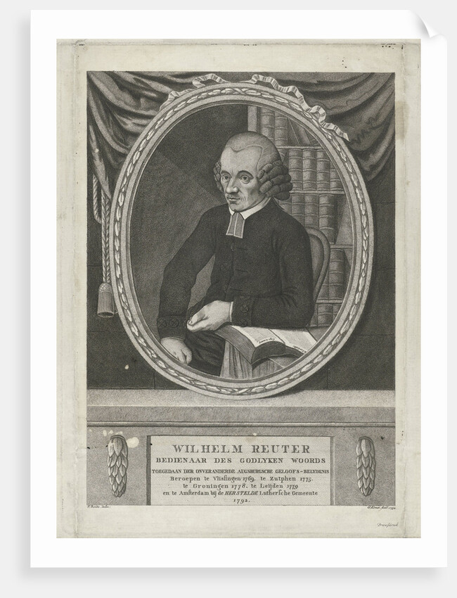Portrait of Wilhelm Reuter by Gerrit Konsé
