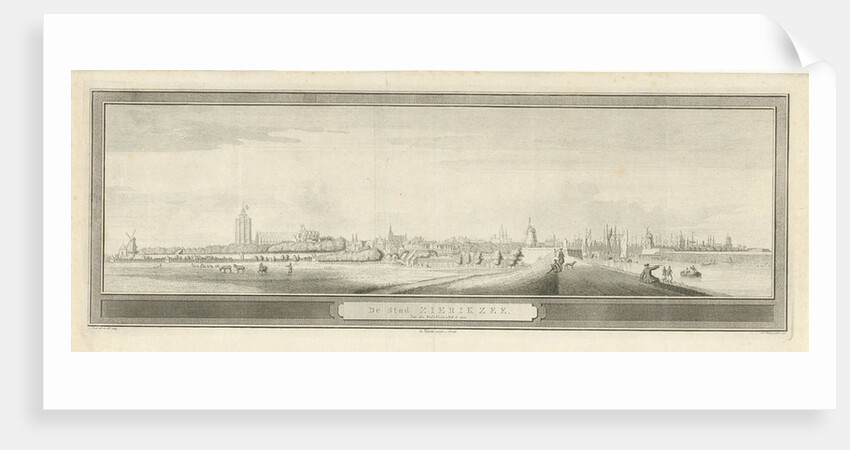 View Zierikzee The Netherlands by Staten van Holland en West-Friesland