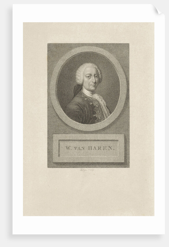 W. van Haren by Philippus Velijn