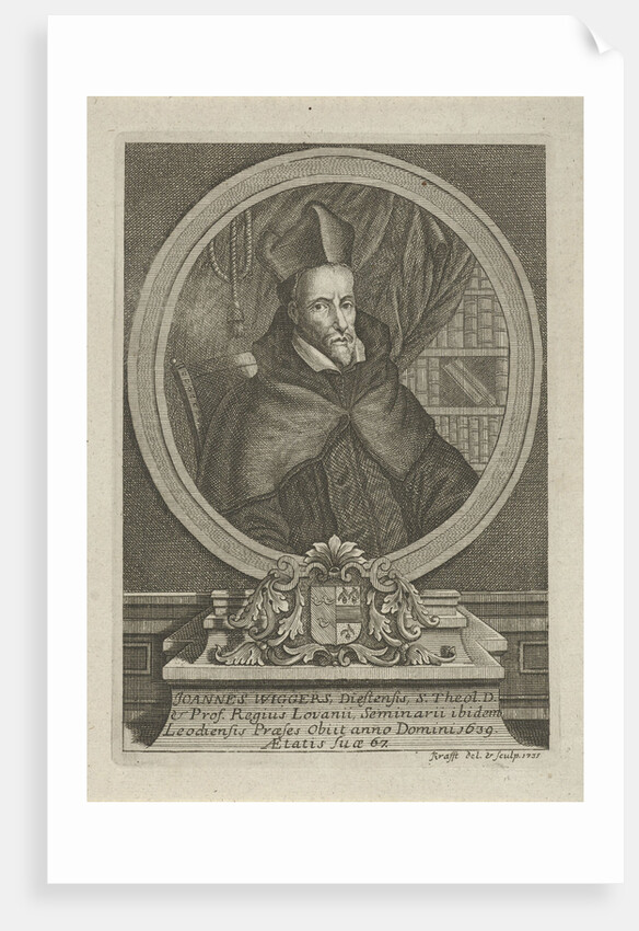 Portrait of Johannes Wiggers by H. de Smet