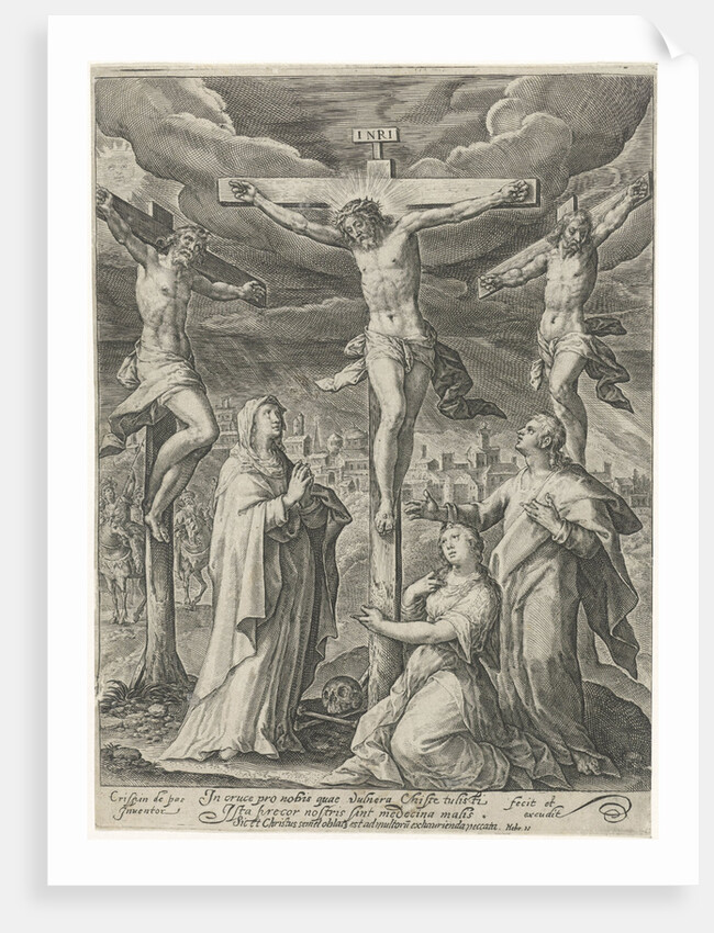 Crucifixion of Christ by Crispijn van de Passe I